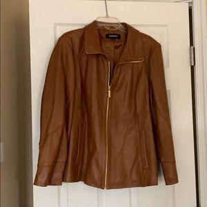 Ellen Tracy leather jacket